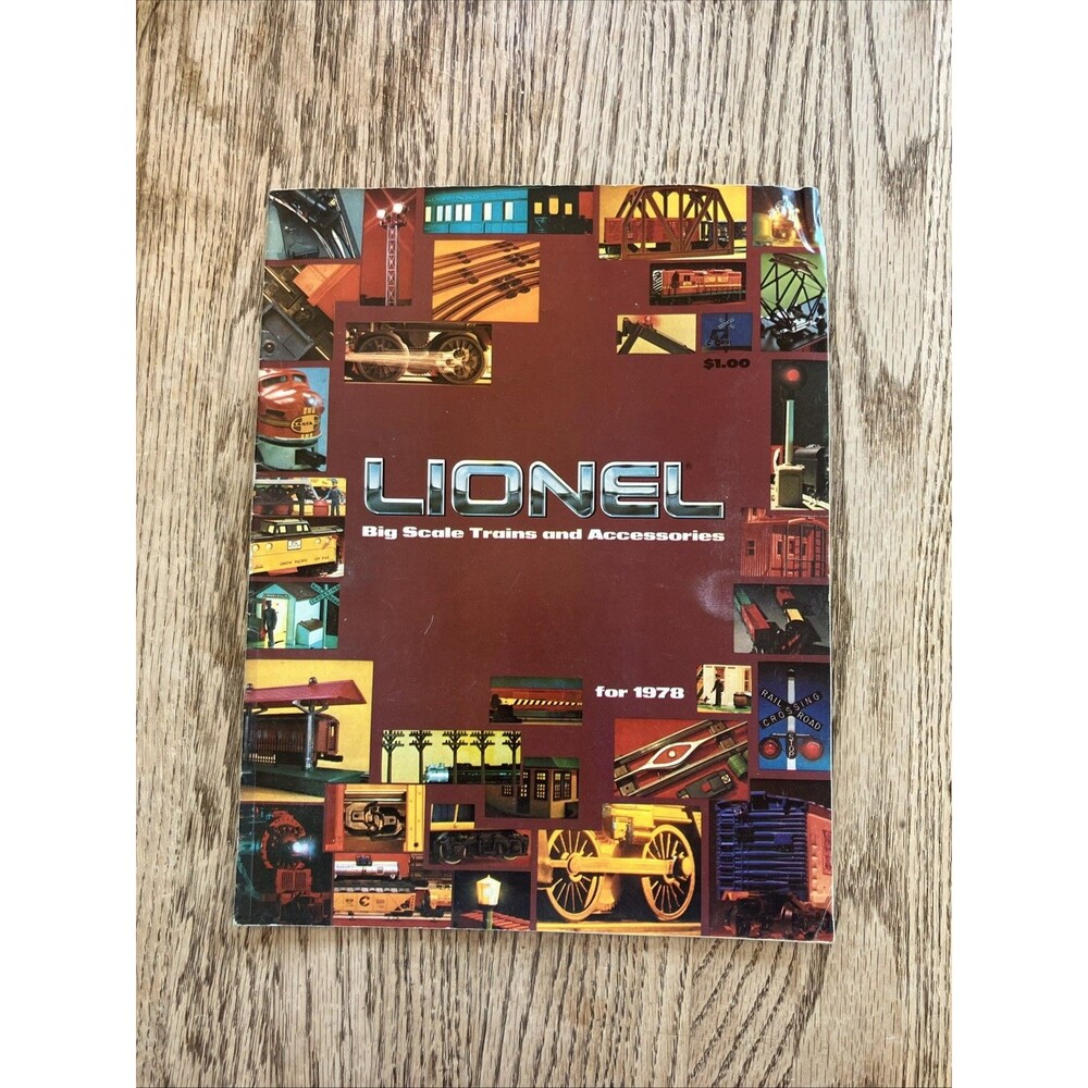 VINTAGE LIONEL TRAINS CATALOG 1978